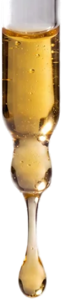 Dropper with amber drop